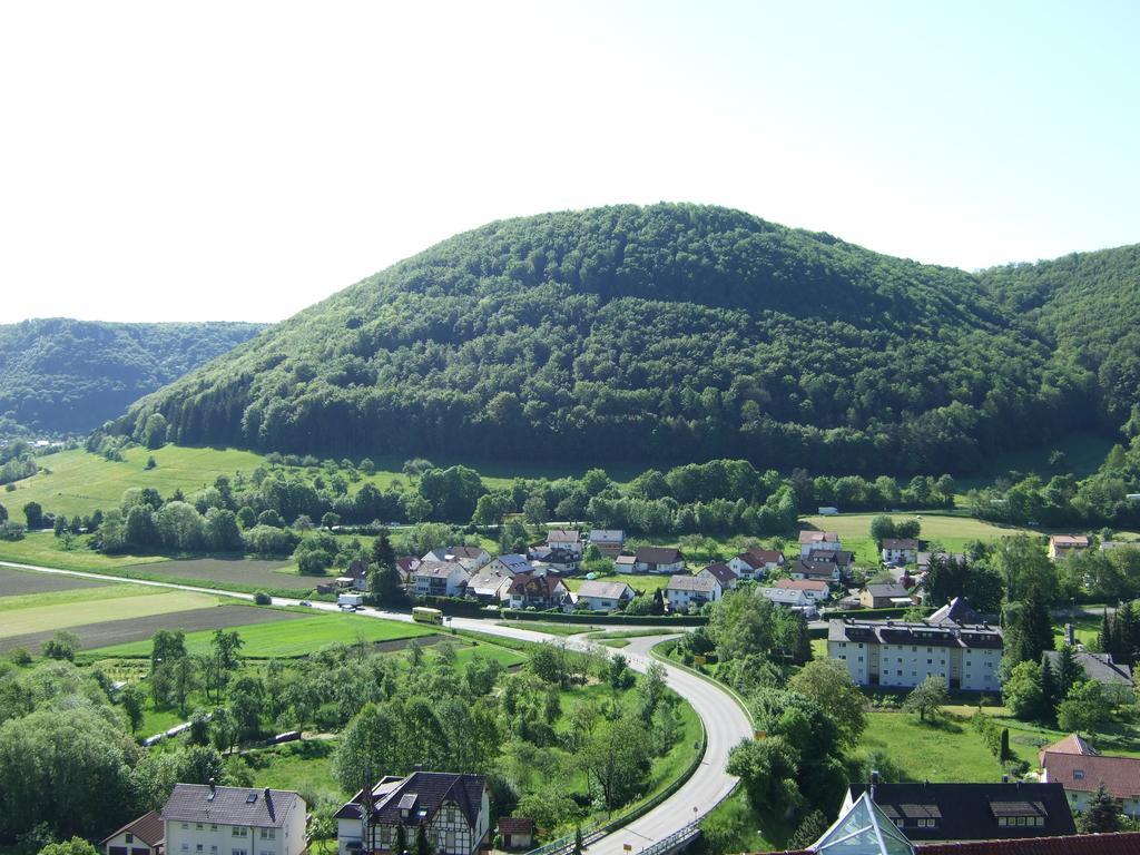 Akzent Hotel Hoehenblick Muehlhausen im Taele Kültér fotó