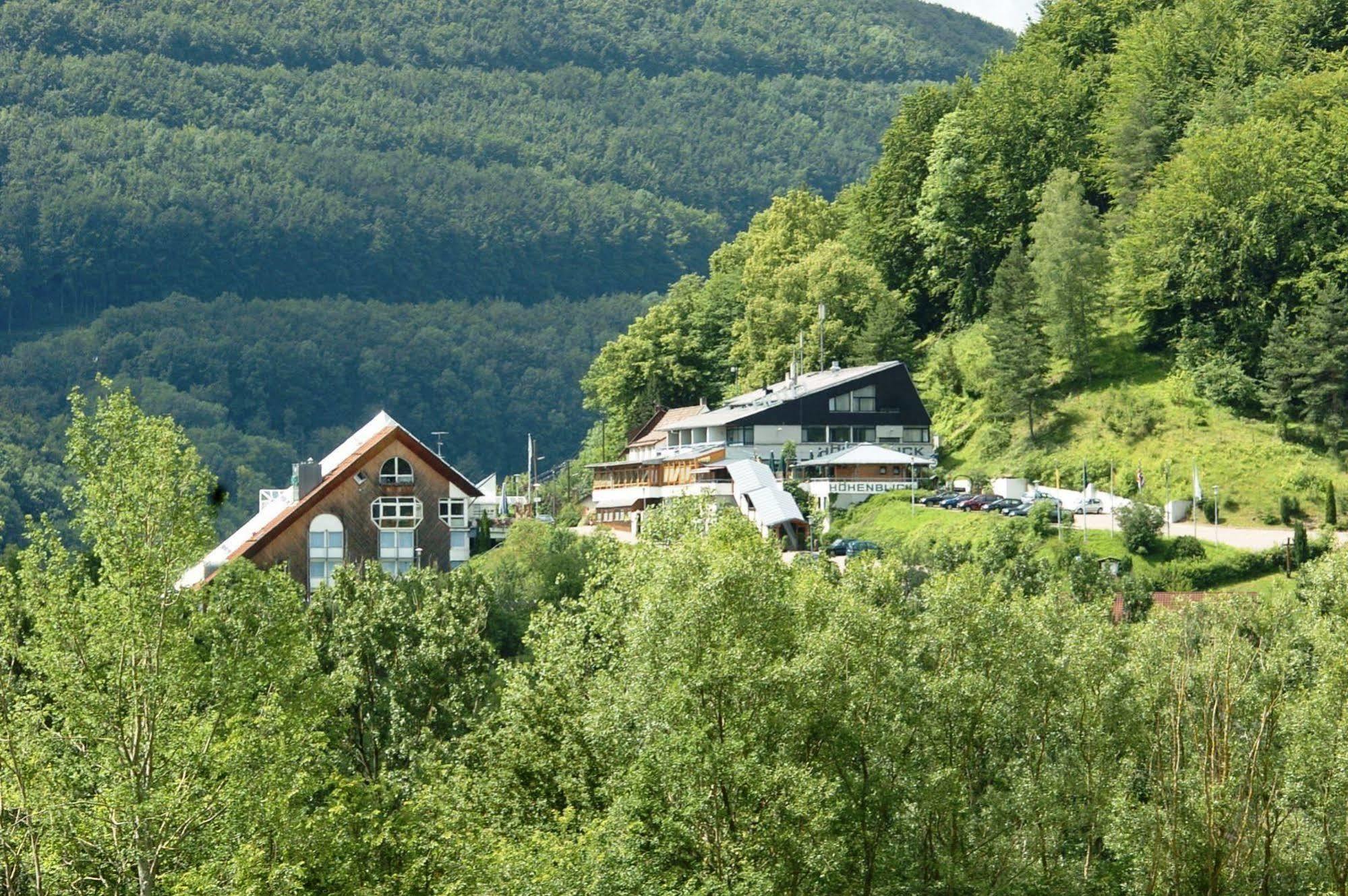 Akzent Hotel Hoehenblick Muehlhausen im Taele Kültér fotó