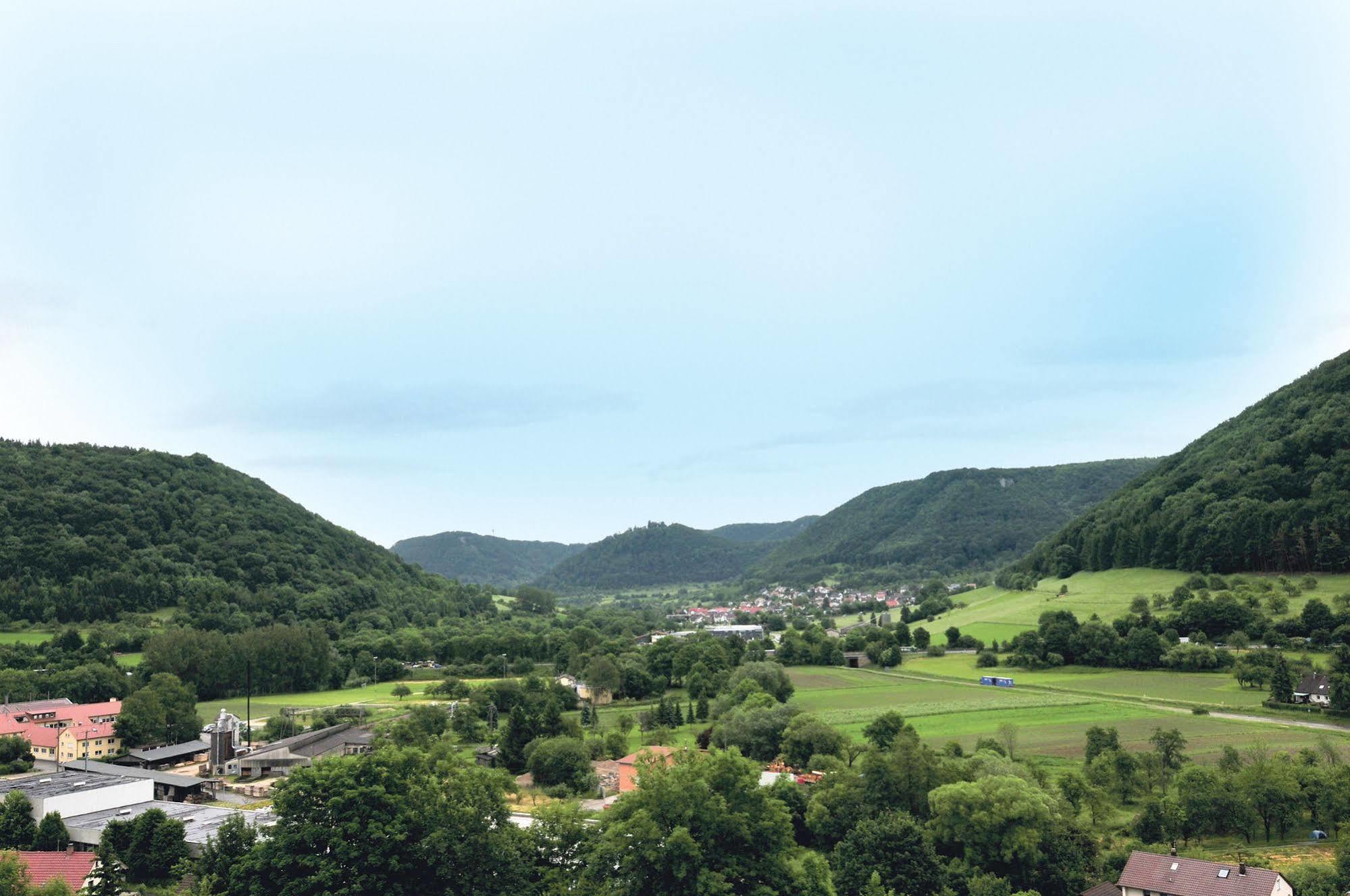 Akzent Hotel Hoehenblick Muehlhausen im Taele Kültér fotó